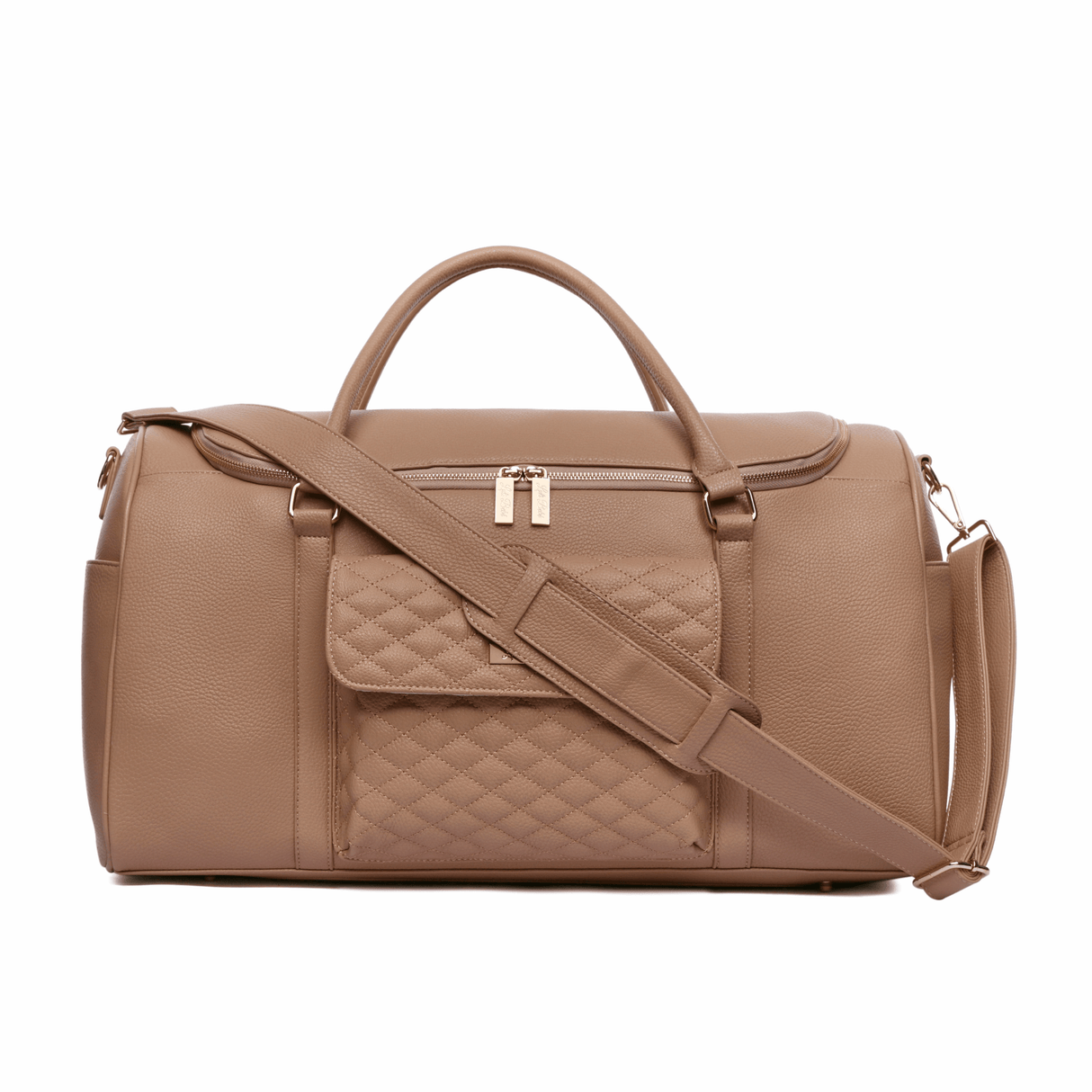 Monaco Travel Bag | Latte Brown From Luli Bebé
