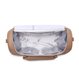 Monaco Travel Bag | Latte Brown From Luli Bebé