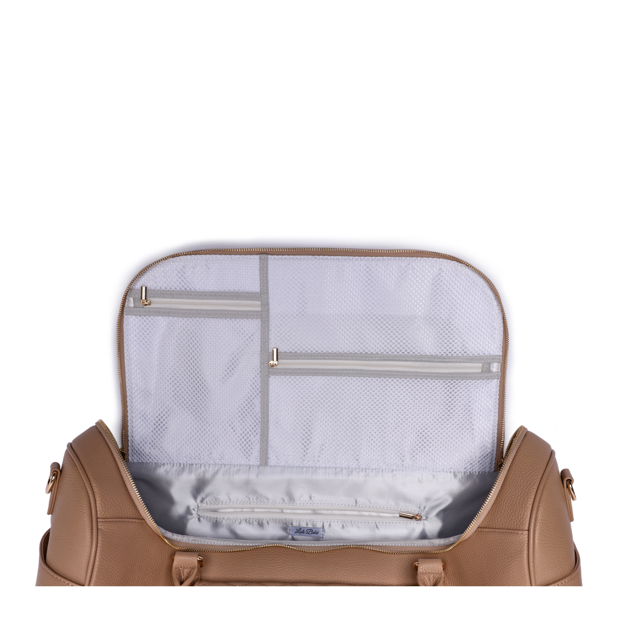 Monaco Travel Bag | Latte Brown From Luli Bebé