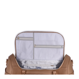Monaco Travel Bag | Latte Brown From Luli Bebé