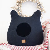 Night Black | Ear Style Cave from Fuzzy Cove