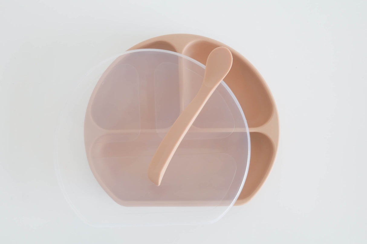 Peach Plate Set from The Saturday Baby