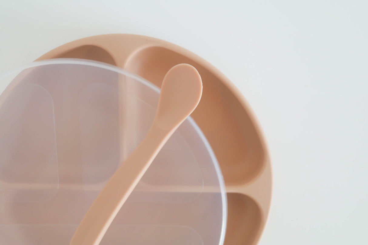 Peach Plate Set from The Saturday Baby