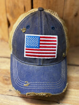 Flag Hat from The Goat Stock