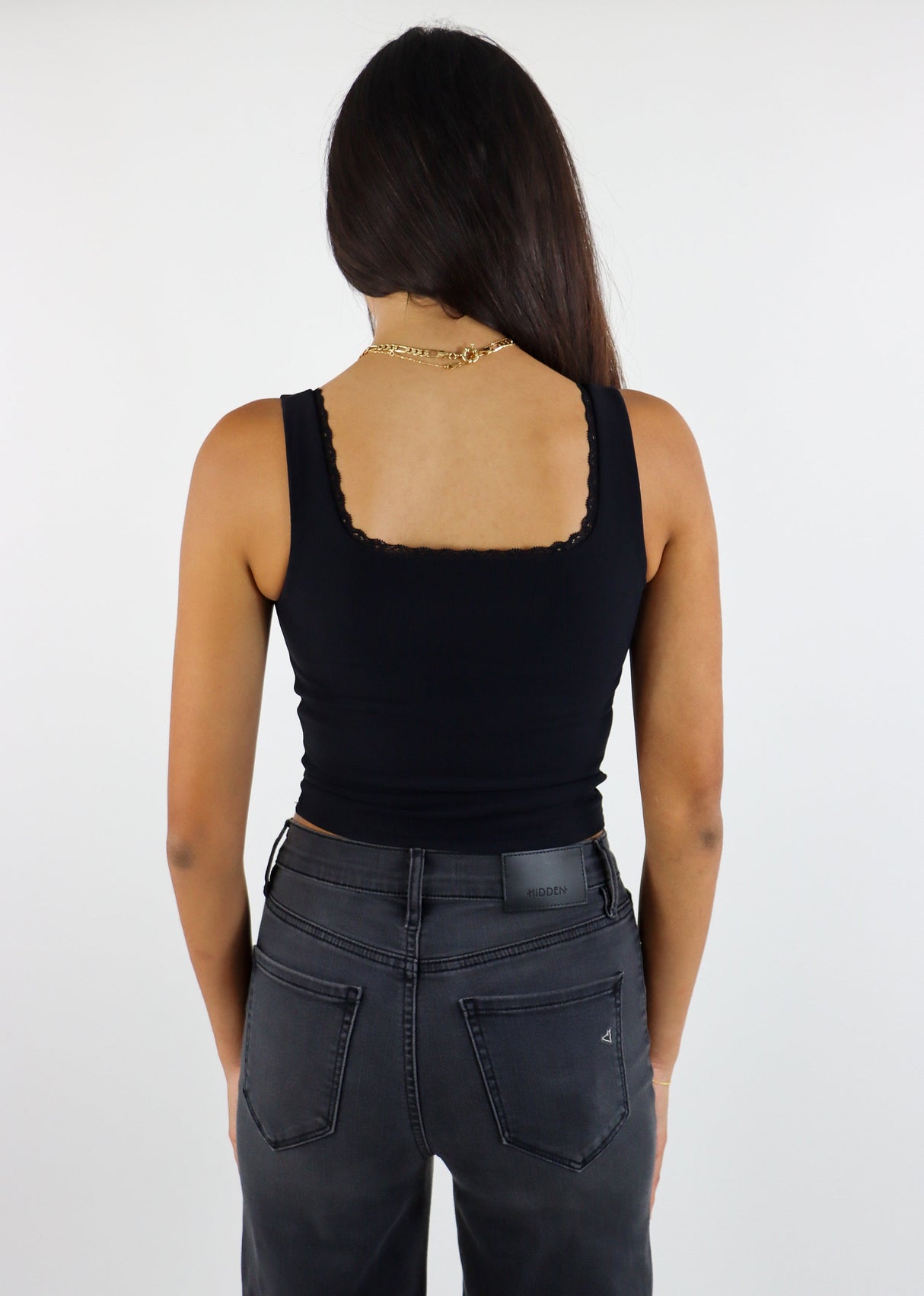 Rock N Rags Do It All Lace Tank ★ Black From Rock N Rags