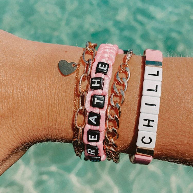 Block Bracelet - CHILL From Ryan Porter