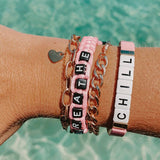 Block Bracelet - CHILL From Ryan Porter