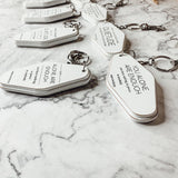 Inspirational Keychains from Gia Roma