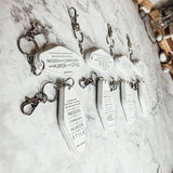 Inspirational Keychains from Gia Roma
