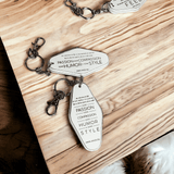 Inspirational Keychains from Gia Roma