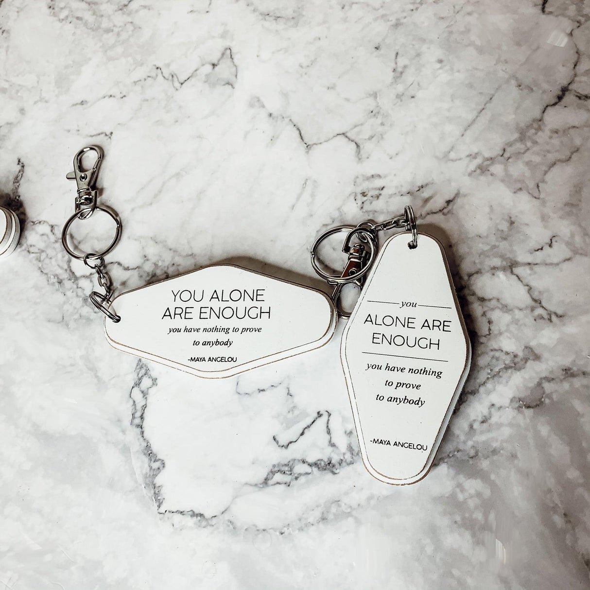 Inspirational Keychains from Gia Roma