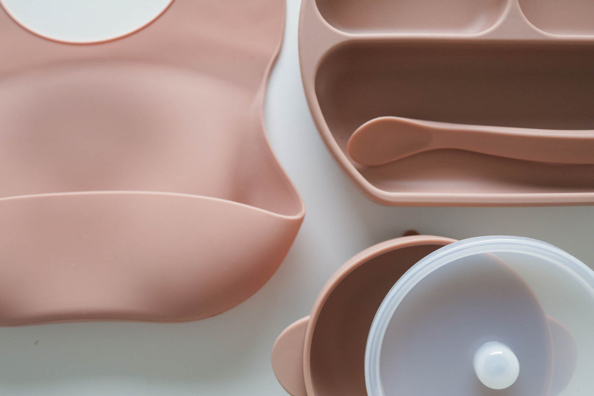 Coral Meal Set From The Saturday Baby