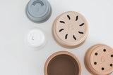 Silicone Stacking Cups from The Saturday Baby