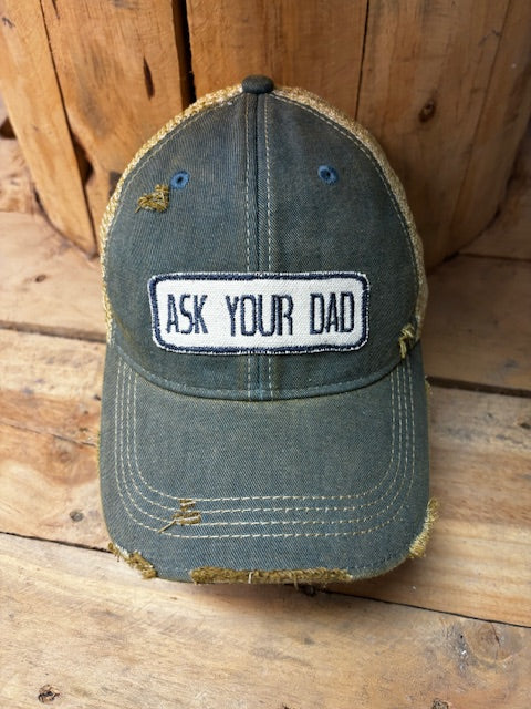 Ask Your Dad Hat from The Goat Stock