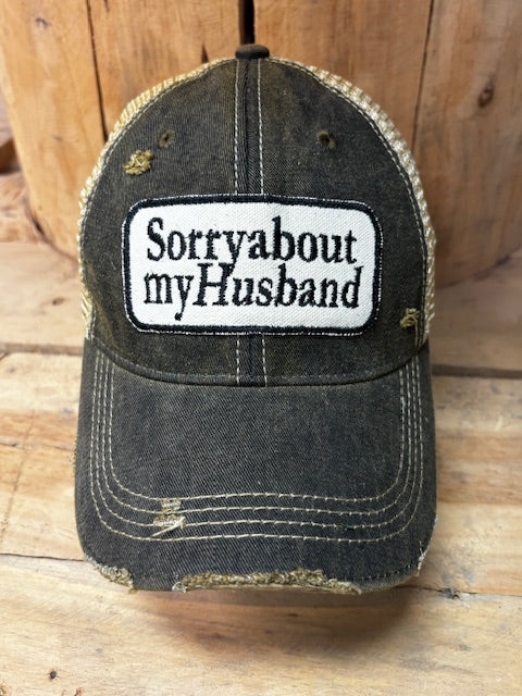 SorryaboutmyHusband Hat from The Goat Stock
