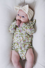 LUCK OF THE UNICORN DREAM BUBBLE ROMPER from DREAM BIG LITTLE CO