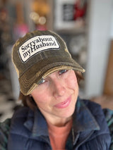 SorryaboutmyHusband Hat from The Goat Stock