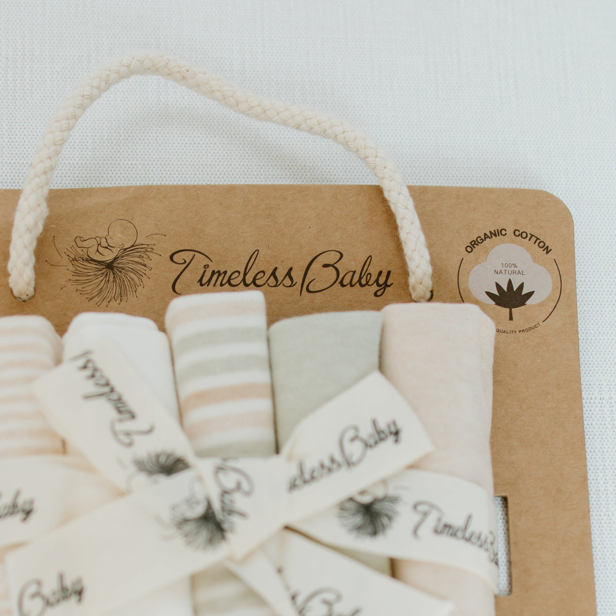 Baby Washcloths from Timeless Organics Skin Care