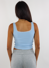 Rock N Rags Do It All Lace Tank ★ Blue From Rock N Rags