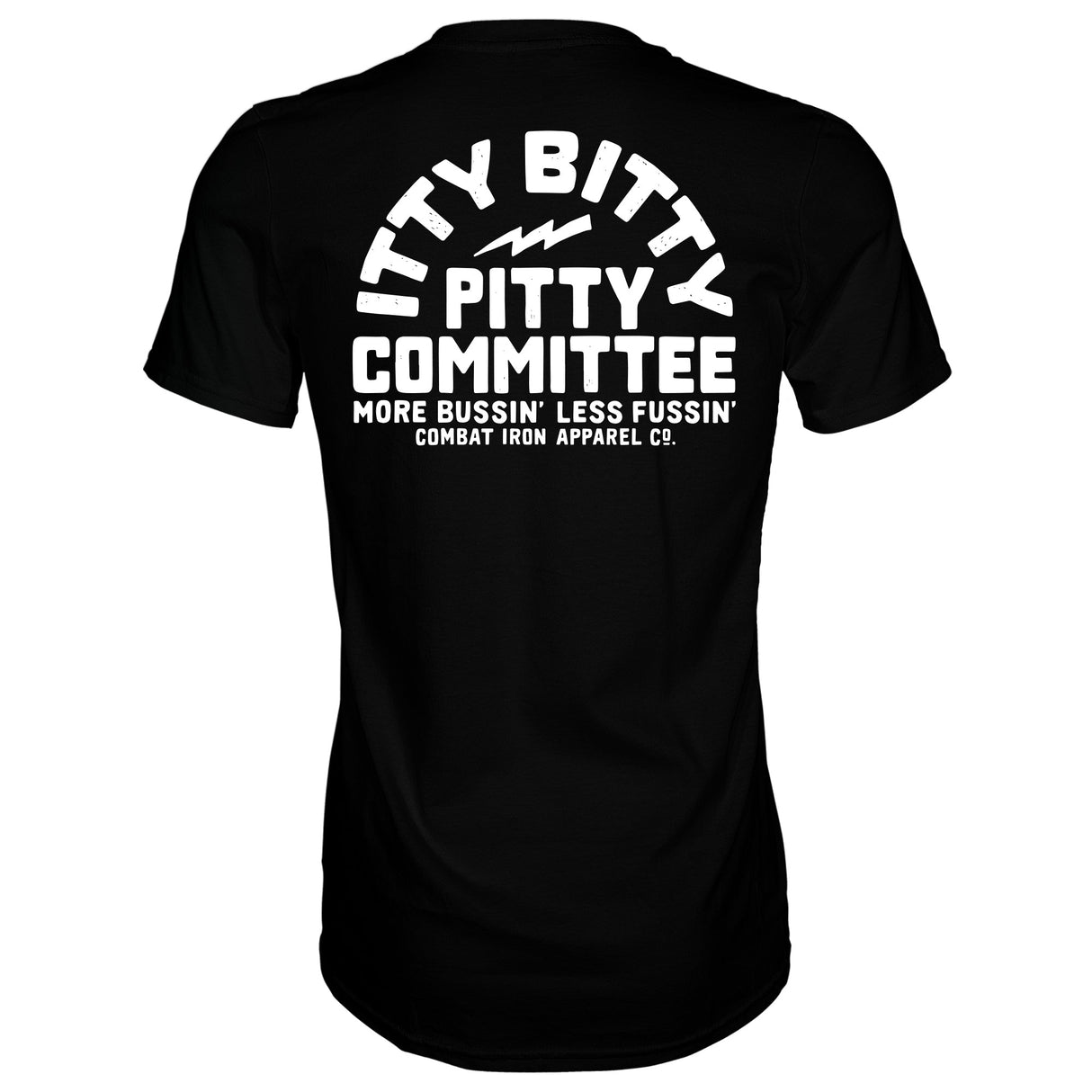 Itty Bitty Pitty Committee Men's T-Shirt From Combat Iron Apparel