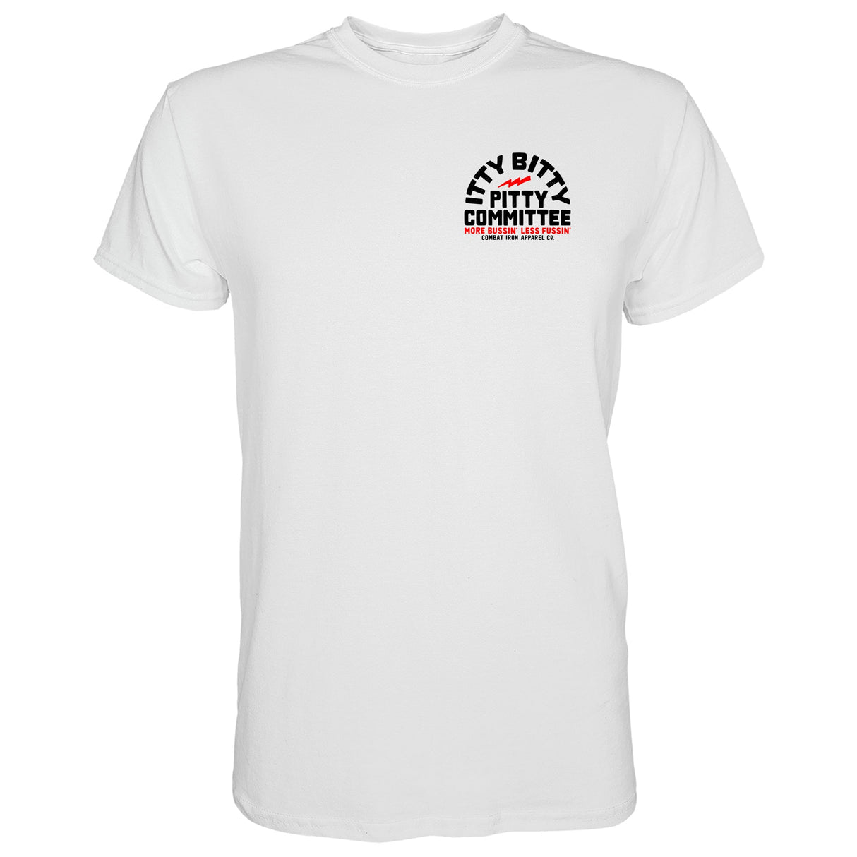 Itty Bitty Pitty Committee Men's T-Shirt From Combat Iron Apparel