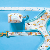 Frenchie Duo Reversible Harness - It's Raining Frenchies from Frenchie Bulldog
