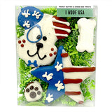 I Woof USA Box from Bubba Rose Biscuit Co.