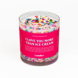 I LOVE YOU MORE THAN ICE CREAM CANDLE from Ryan Porter