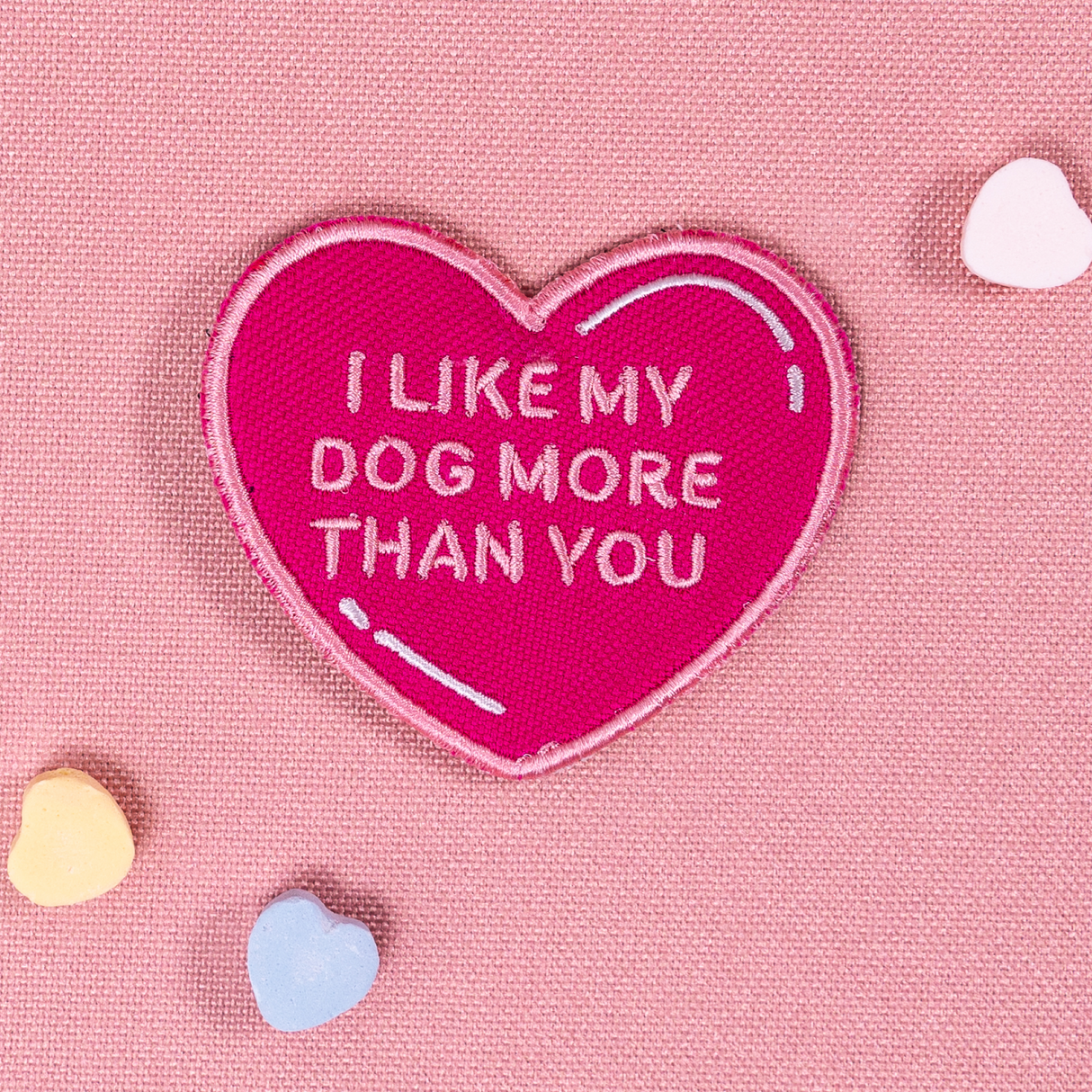 I Like My Dog More Than You Heart Patch from K9 Sport Sack