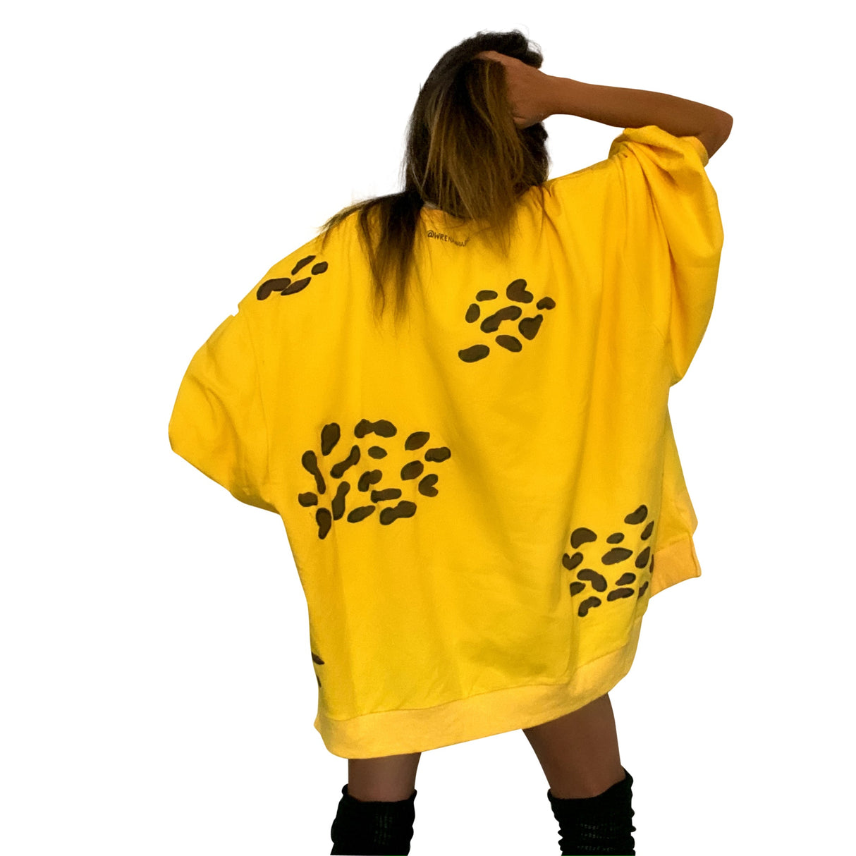 'IM A CHEETAH' PAINTED SWEATSHIRT from Wren + Glory
