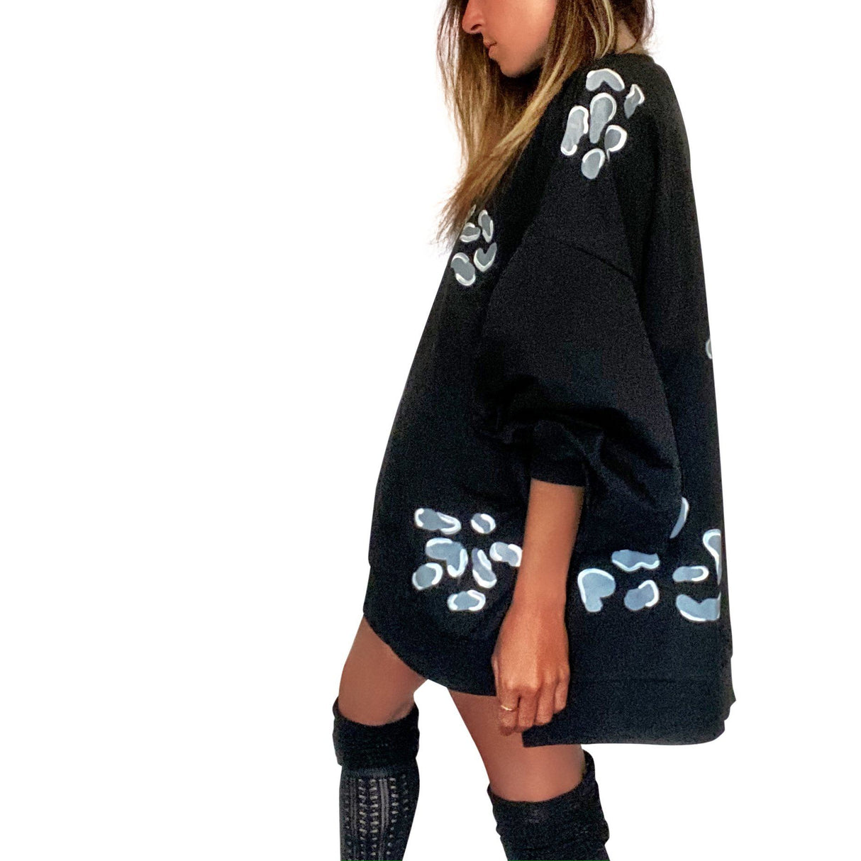 'IM A PANTHER' PAINTED SWEATSHIRT from Wren + Glory