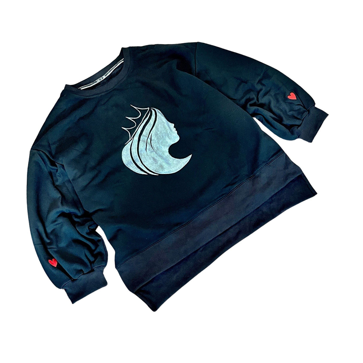 'Im A Princess' Painted Sweatshirt from Wren + Glory