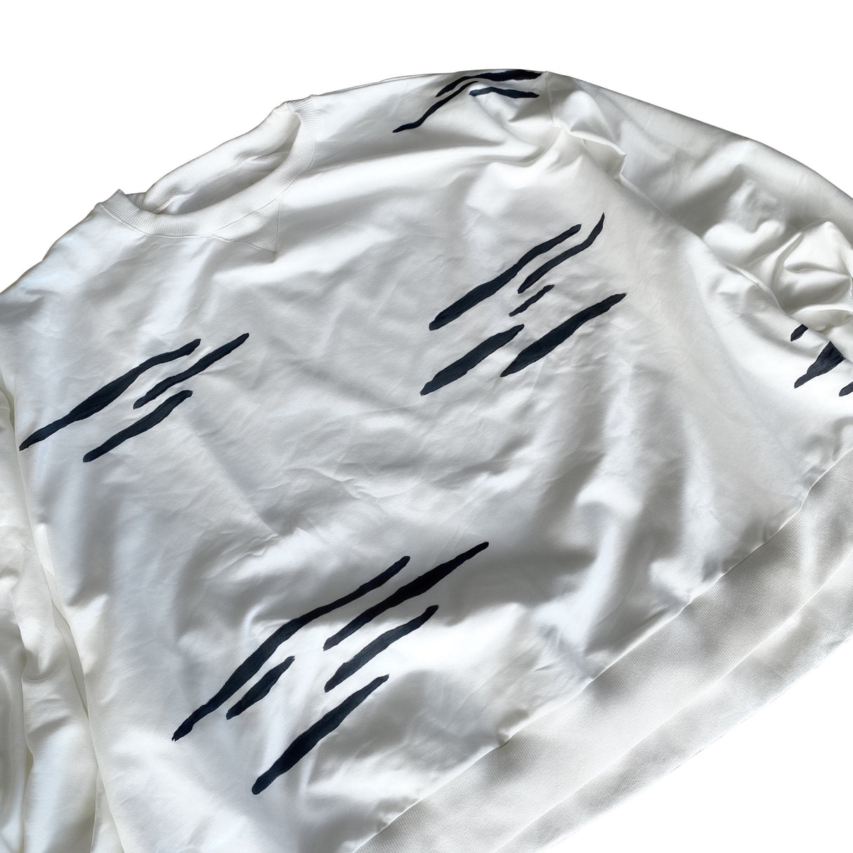 'IM A ZEBRA' PAINTED SWEATSHIRT from Wren + Glory