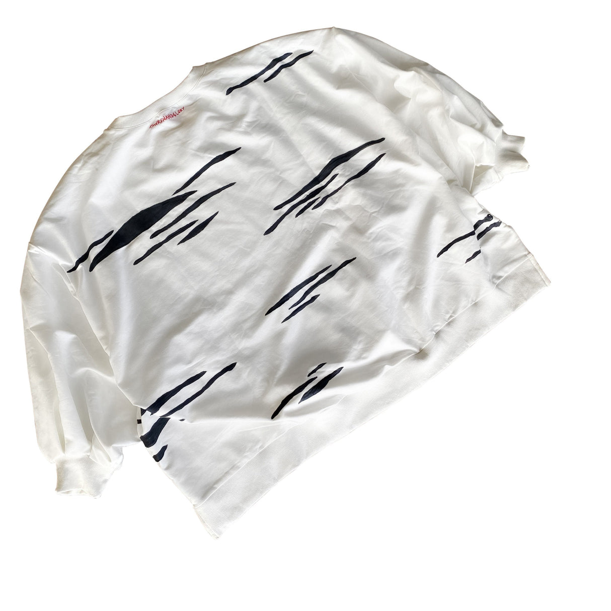 'IM A ZEBRA' PAINTED SWEATSHIRT from Wren + Glory