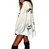 'IM A ZEBRA' PAINTED SWEATSHIRT from Wren + Glory