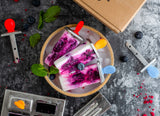 Stainless Steel Popsicle Molds, Mini Square with Stainless Steel Sticks from ecozoi