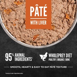 Orijen Chicken Pate with Liver Grain Free Wet Dog Food (12.8oz) from The Family Pet