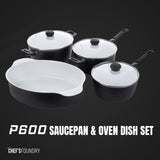 P600 Saucepan & Oven Dish Set From chefsfoundry