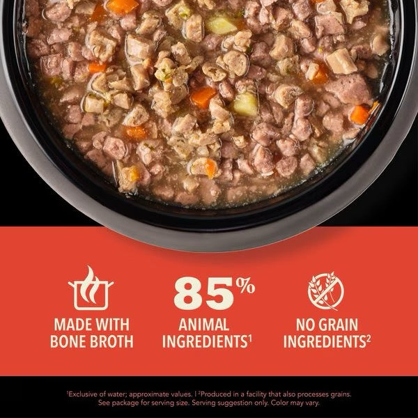 Acana Grain Free Chunks in Broth Beef & Tuna Wet Cat Food (3oz) from The Family Pet