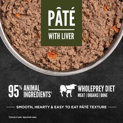 Orijen Tundra Pate with Liver Grain Free Wet Dog Food (12.8oz) from The Family Pet