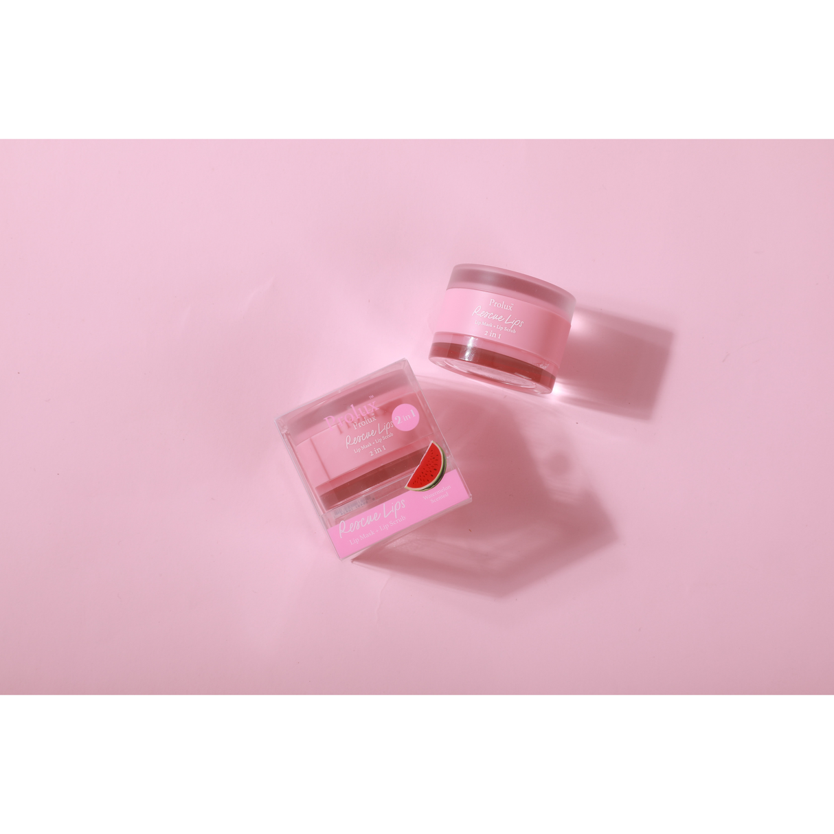 Rescue Lips : Lip Mask + Lip Scrub 2 in 1 from Prolux Cosmetics