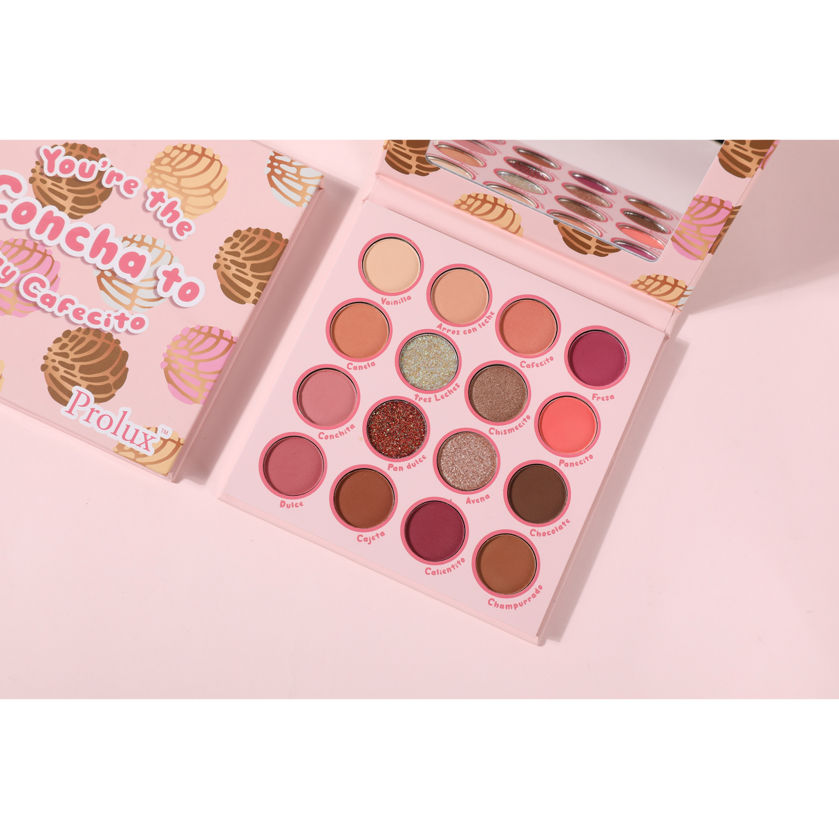 You're the Concha To My Cafecito Eyeshadow Palette from Prolux Cosmetics