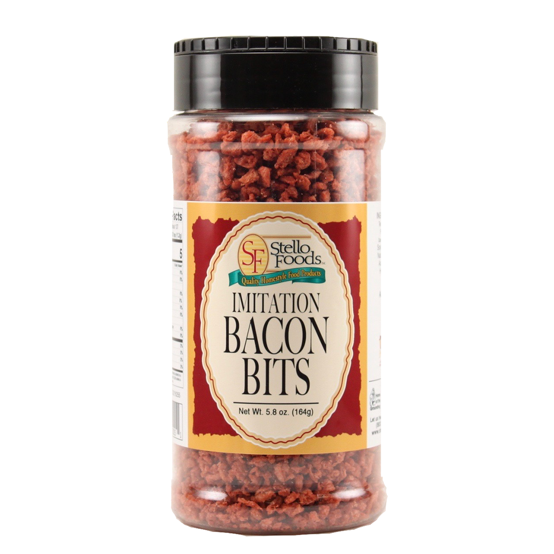 Stello Foods Spices - Bacon Bits - Imitation 5.8 oz from Stello Foods