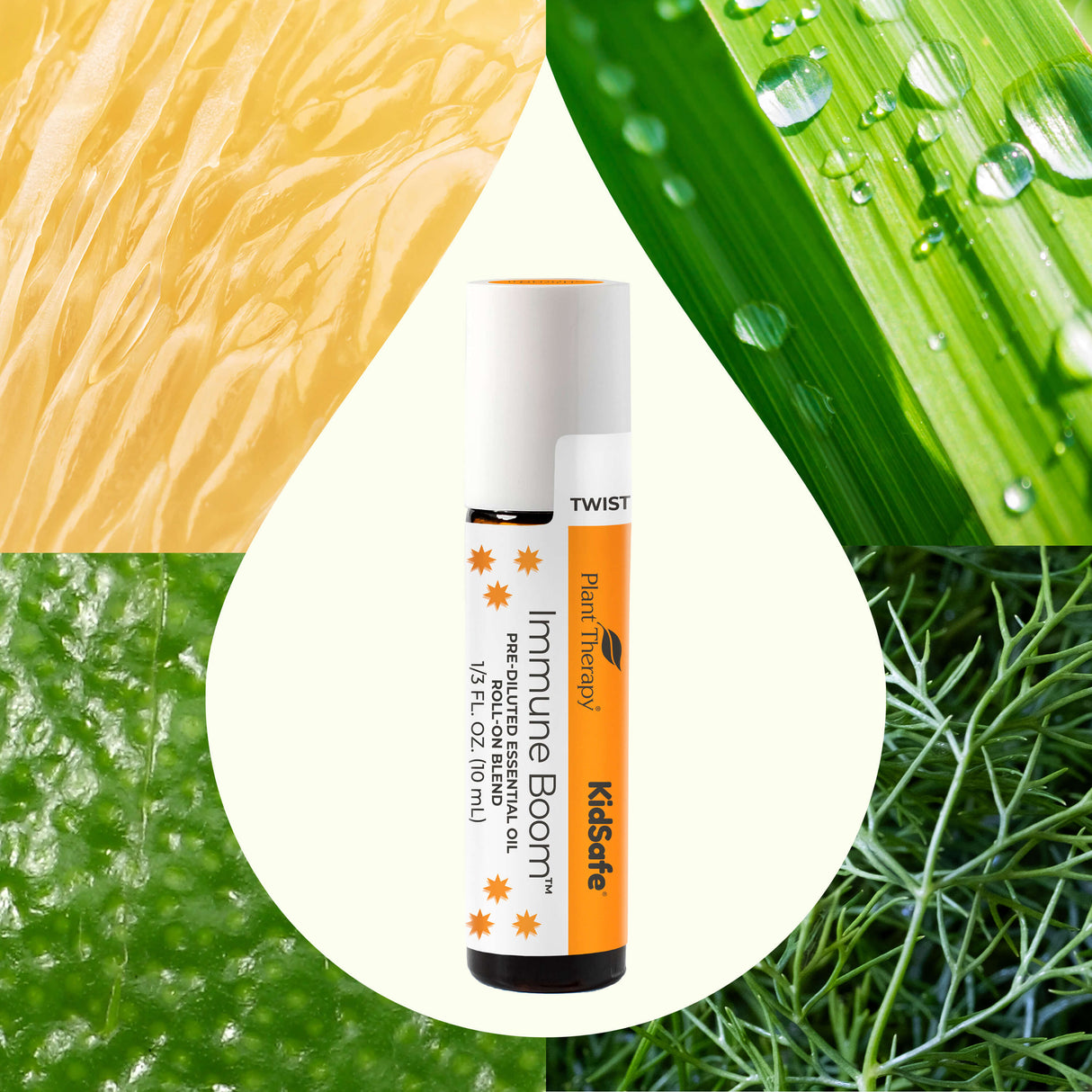 Immune Boom KidSafe Essential Oil Pre-Diluted Roll-On from Plant Therapy