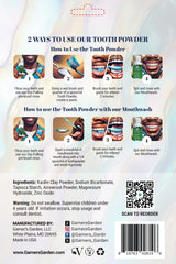 Mother of Pearl Tooth Powder | Fluoride Free | 100% Natural from Garner's Garden