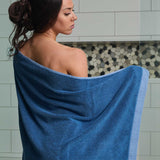 Bamboo 3 Piece Towel Set - Indigo from BedVoyage