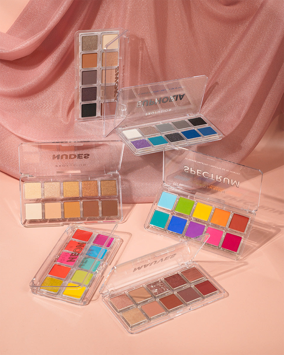 Essentials 10 Shade Palette – Neon from Profusion Cosmetics