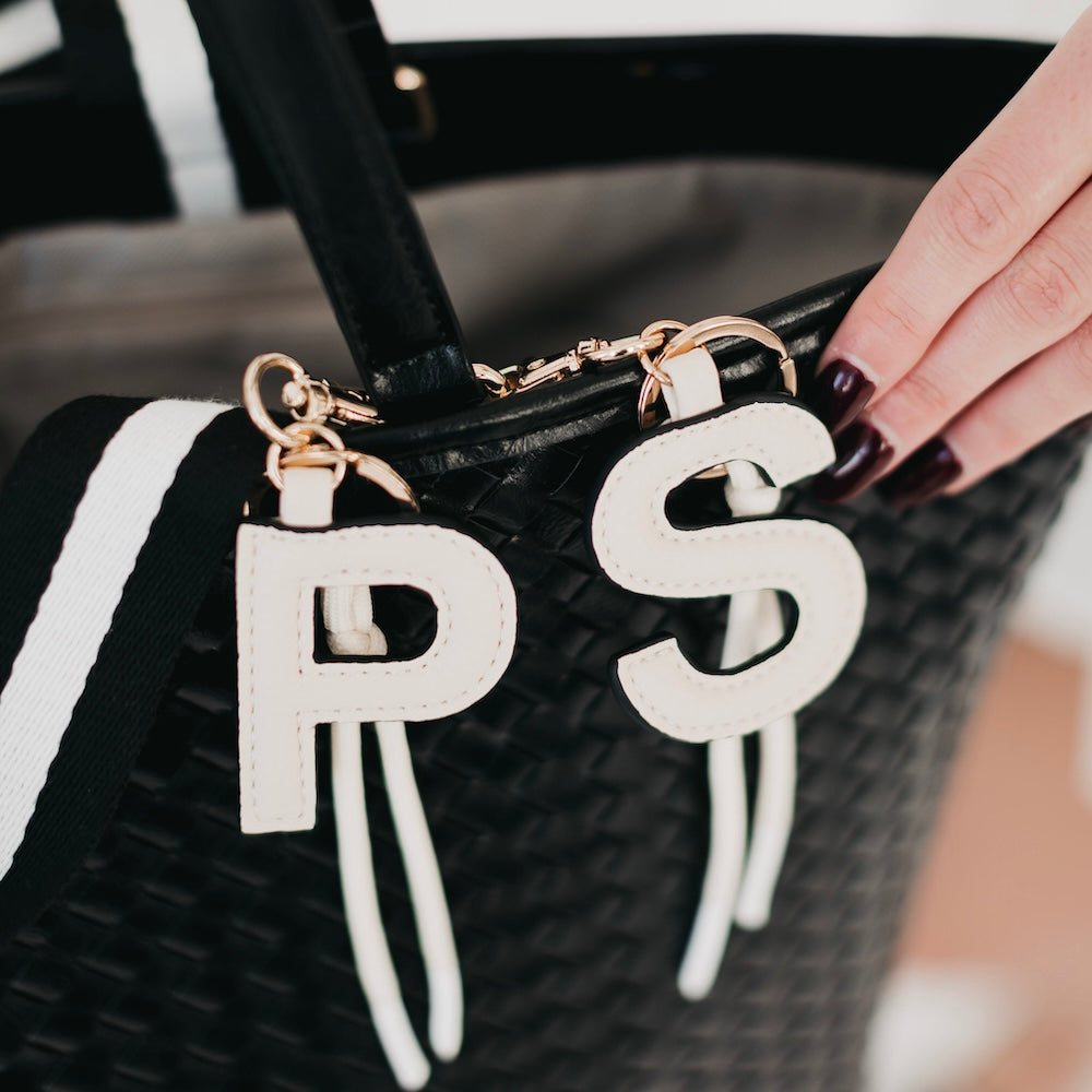 Initial Bag Charm from Pretty Simple