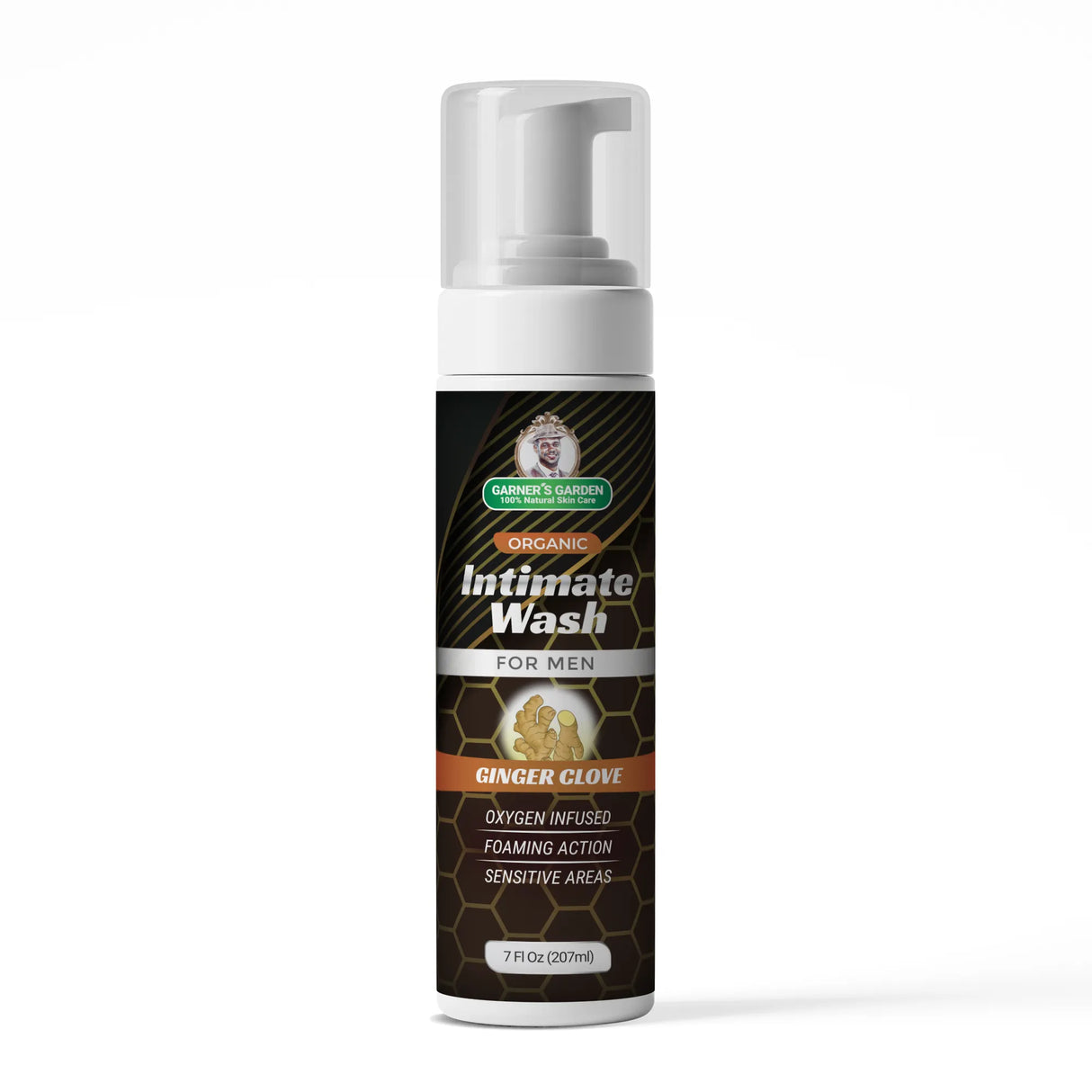 Organic Intimate Wash For Men | Foaming | H₂O₂ from Garner's Garden