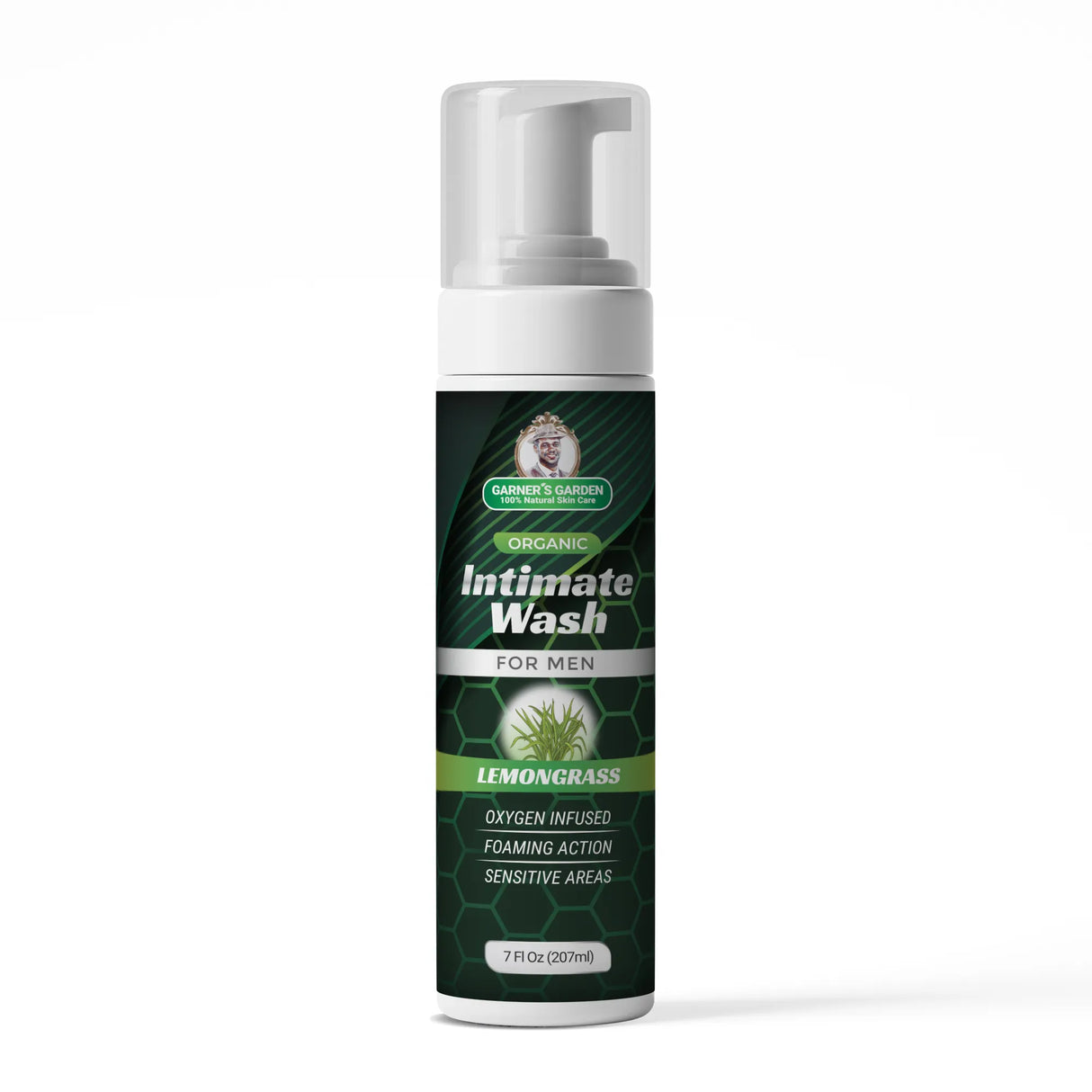 Organic Intimate Wash For Men | Foaming | H₂O₂ from Garner's Garden